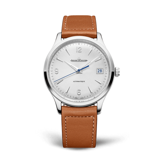 Jaeger-LeCoultre Master Control Date 40 mm Silvered Grey Dial Stainless Steel   Leather Strap Q4018420