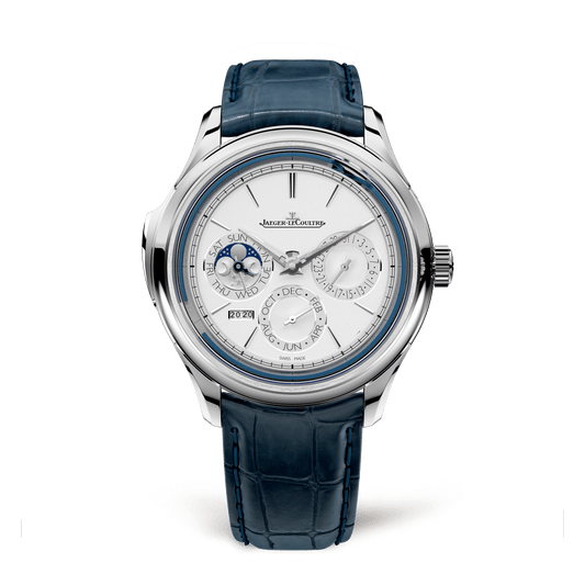 Jaeger-LeCoultre Master Grande Tradition Calibre 950 43 mm White Dial White Gold   Leather Strap Q5233420