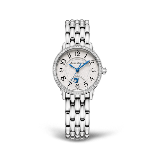 Jaeger-LeCoultre Rendez-Vous Classic Night & Day 29 mm Silvered Grey Dial with Diamonds Stainless Steel Bracelet Q3468130