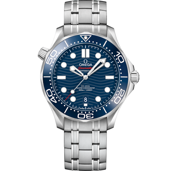 Omega Seamaster Diver 300M 42 mm Blue Dial Stainless Steel Bracelet 210.30.42.20.03.001