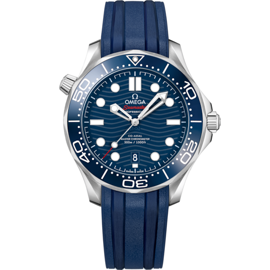 Omega Seamaster Diver 300M 42 mm Blue Dial Stainless Steel Strap 210.32.42.20.03.001