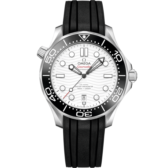 Omega Seamaster Diver 300M 42 mm White Dial Stainless Steel Strap 210.32.42.20.04.001