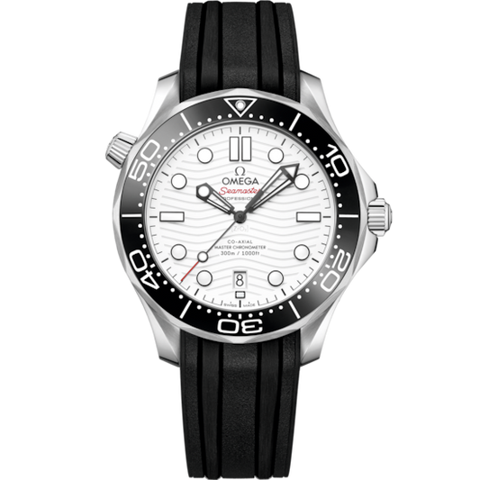 Omega Seamaster Diver 300M 42 mm White Dial Stainless Steel Strap 210.32.42.20.04.001