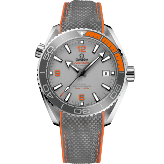 Omega Seamaster Planet Ocean 600M 43.5 mm Grey Dial Titanium Strap 215.92.44.21.99.001