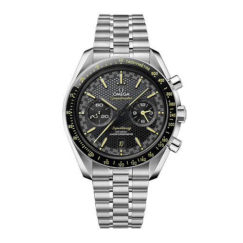 Omega Speedmaster Super Racing  Black Dial 44.25 mm  Stainless Steel Bracelet 329.30.44.51.01.003