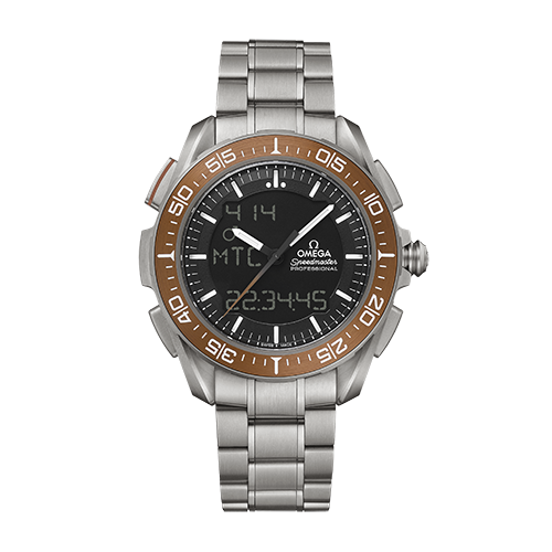 Omega Speedmaster X‑33 Marstimer 45 mm Black Dial Titanium Bracelet 318.90.45.79.01.003