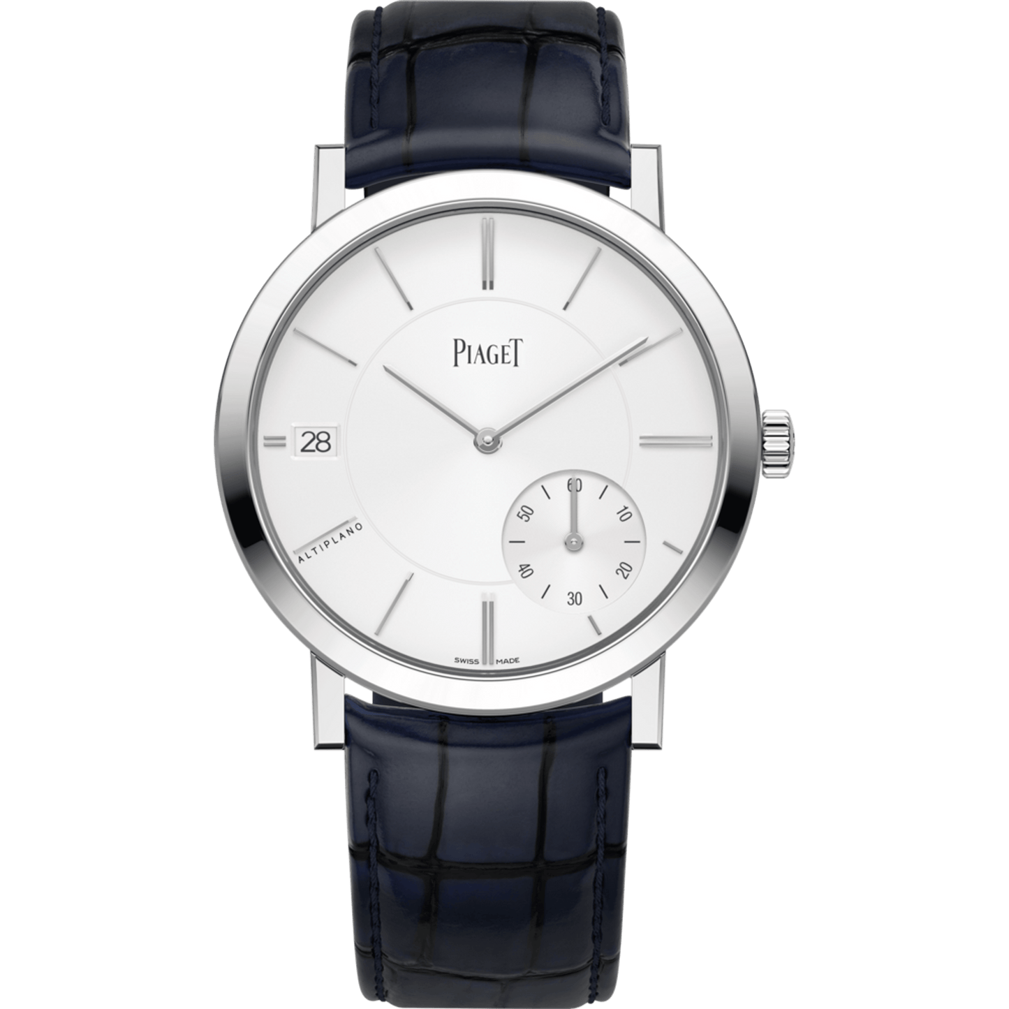 Piaget Altiplano Origin watch 40 mm Grey Dial 18K White Gold   Strap G0A45402