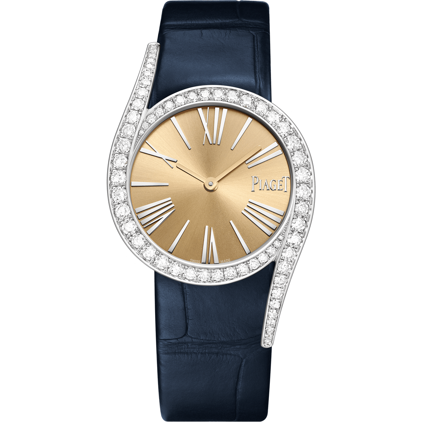 Piaget Limelight Gala watch 32 mm Beige Dial with Diamonds 18K White Gold   Strap G0A49360