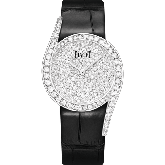 Piaget Limelight Gala watch 32 mm Diamond Paved Dial 18K White Gold   Strap G0A48362