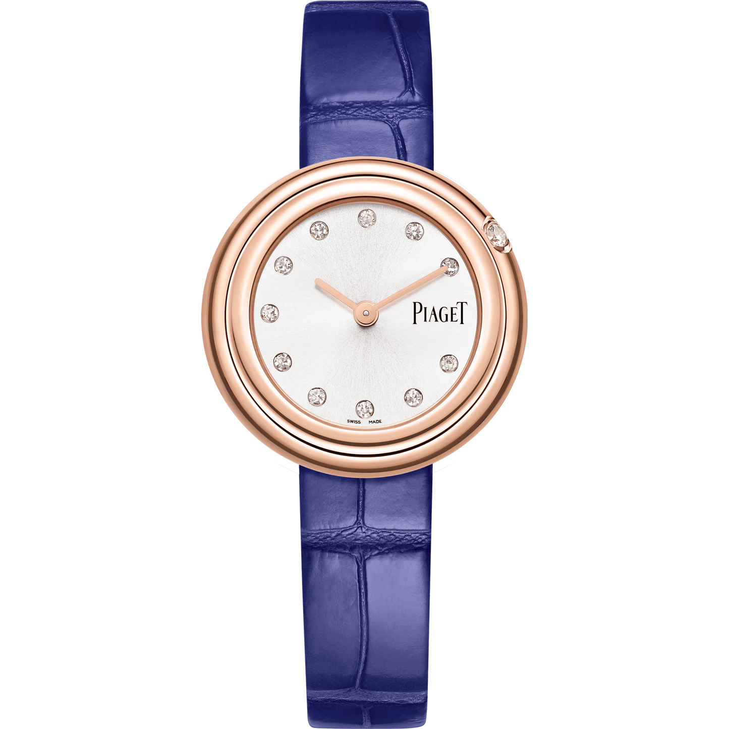Piaget Possession watch 29 mm Silver Dial with Diamonds 18k Rose Gold   Strap G0A44081