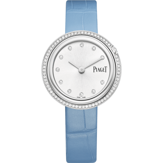 Piaget Possession watch 34 mm Silver Dial with Diamonds Stainless Steel   Strap G0A48090