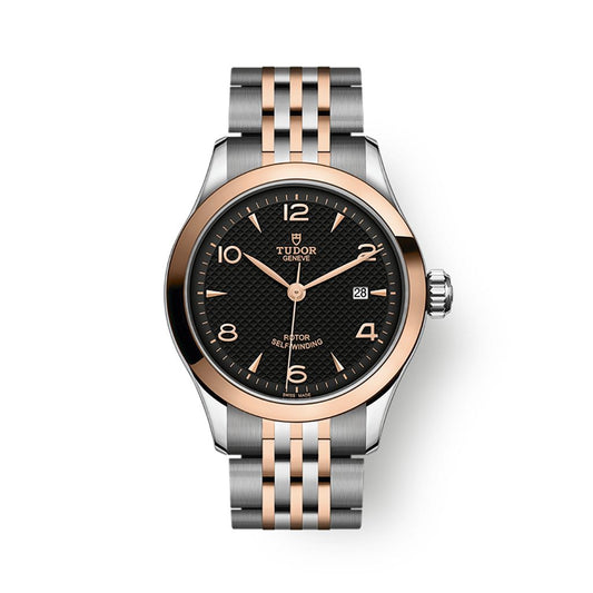 Tudor 1926 28 mm Black Dial Stainless Steel Bracelet M91351-0003