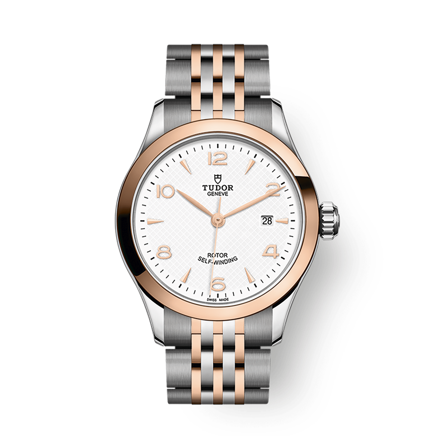 Tudor 1926 28 mm White Dial Stainless Steel Bracelet M91351-0009