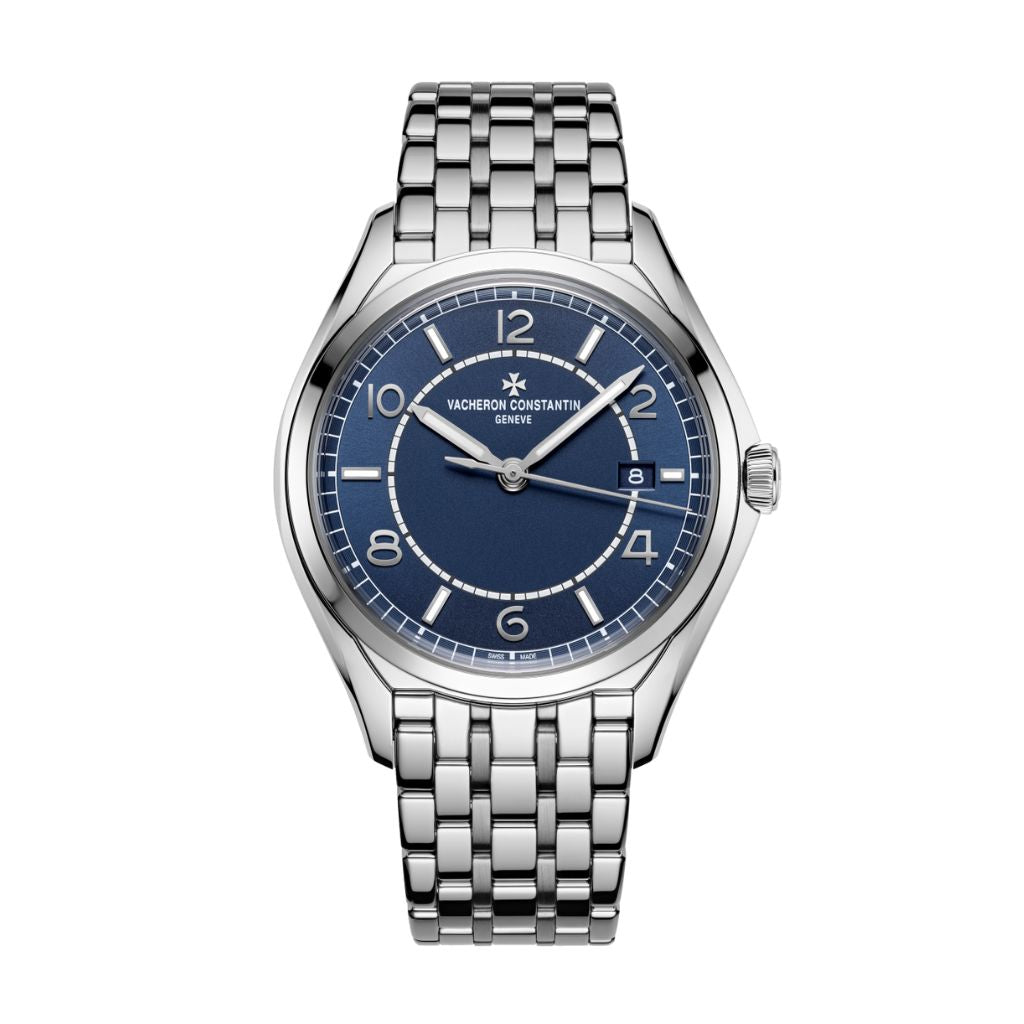 Vacheron Constantin Fiftysix self-winding 40 mm Blue Dial Stainless Steel Bracelet 4600E/110A-B487