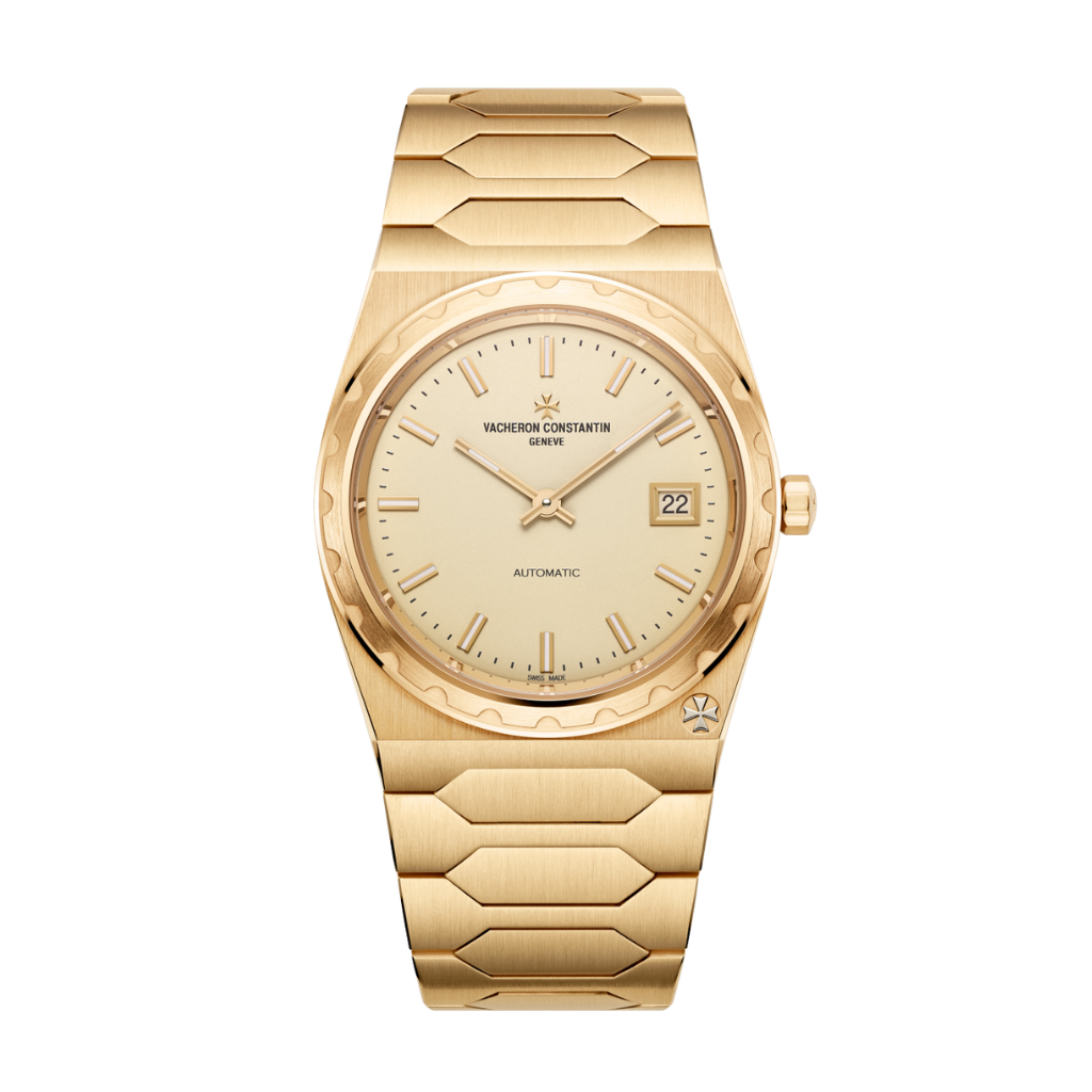 Vacheron Constantin Historiques 222 37 mm Beige Dial 18k Yellow Gold Bracelet 4200H/222J-B935
