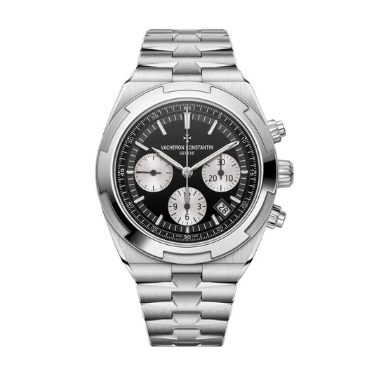 Vacheron Constantin Overseas chronograph 42.5 mm Black Dial Stainless Steel Bracelet 5520V/210A-B481