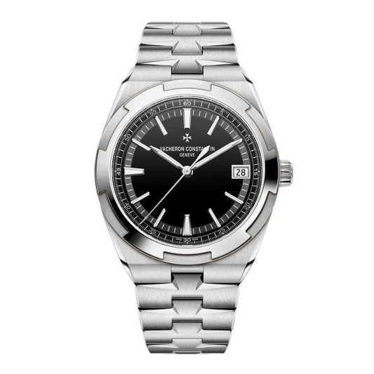 Vacheron Constantin Overseas self-winding 41 mm Black Dial Stainless Steel Bracelet 4520V/210A-B483