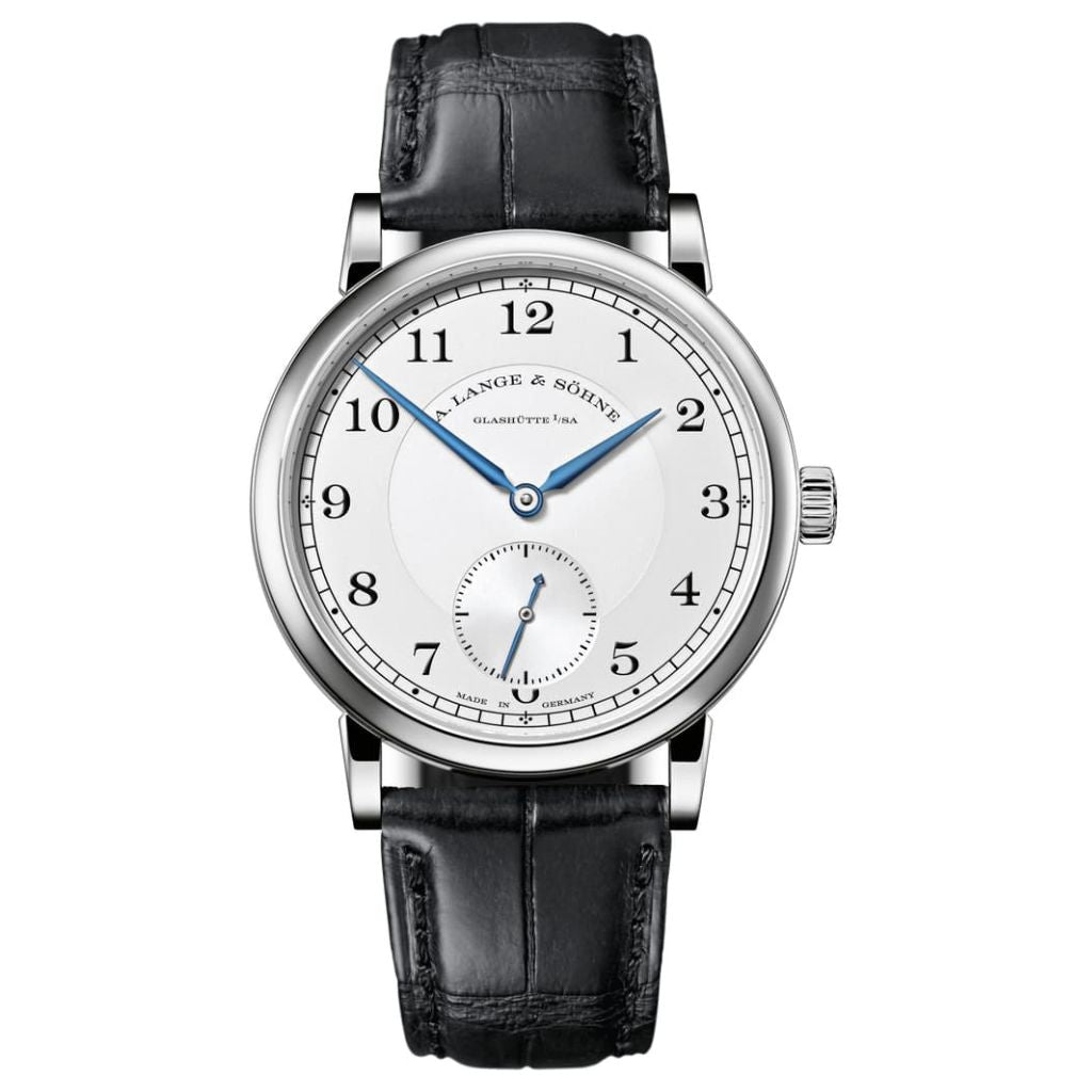 A. Lange & Sohne 1815 38.5 mm Silver Dial 18k White Gold   Leather Strap 235.026 / LSLS2353AA