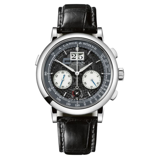 A. Lange & Sohne Datograph Up/Down “Lumen” 41 mm Black Dial Platinum   Leather Strap 405.034 / LSLS4052AI