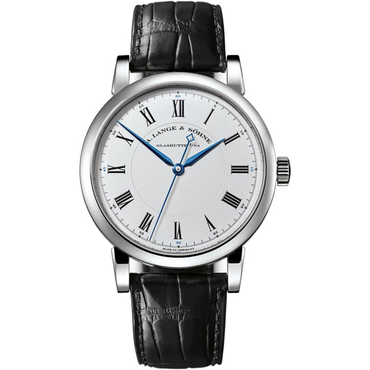 A. Lange & Sohne Richard Lange 40.5 mm Silver Dial 18k White Gold   Leather Strap 232.026 / LSLS2323AJ