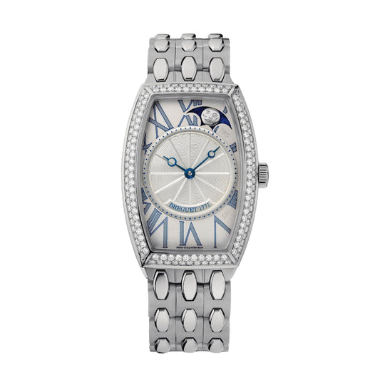 Breguet Héritage 35 x 25 mm Silver Dial with Diamonds White Gold Bracelet 8861BB/11/BB0/D000