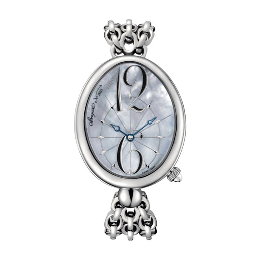 Breguet Reine 43.75 x 35.50 mm White Mother-Of-Pearl Dial Stainless Steel Bracelet 8967ST/58/J50