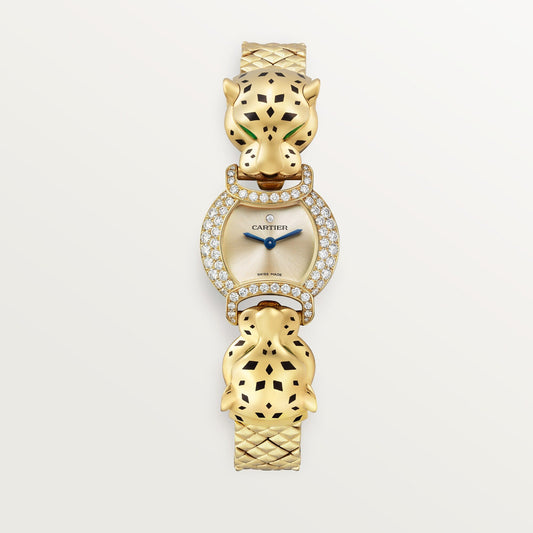 Cartier Panthère 18k Yellow Gold Golden Dial Bracelet HPI01441