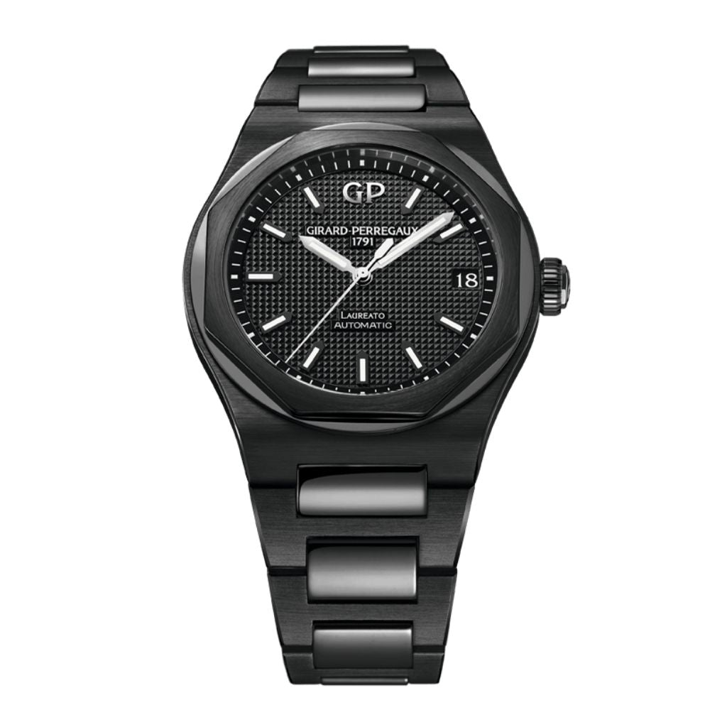 Girard-Perregaux Laureato 42 mm Black Dial Black Ceramic Bracelet 81010-32-631-32A