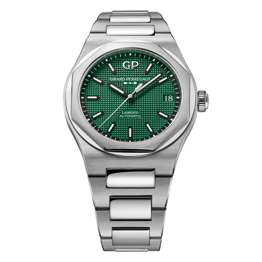 Girard-Perregaux Laureato 42 mm Green Dial Stainless Steel Bracelet 81010-11-3153-1CM