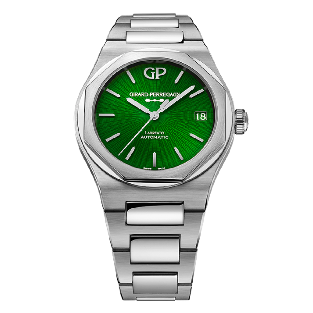 Girard-Perregaux Laureato 42 mm Green Dial Stainless Steel Bracelet 81010-11-433-11A