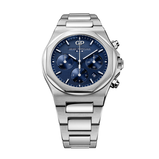 Girard-Perregaux Laureato Chronograph 42 mm Blue Dial Stainless Steel Bracelet 81020-11-431-11A