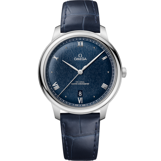Omega De Ville Prestige 40 mm Blue Dial Stainless Steel Strap 434.13.40.20.03.001