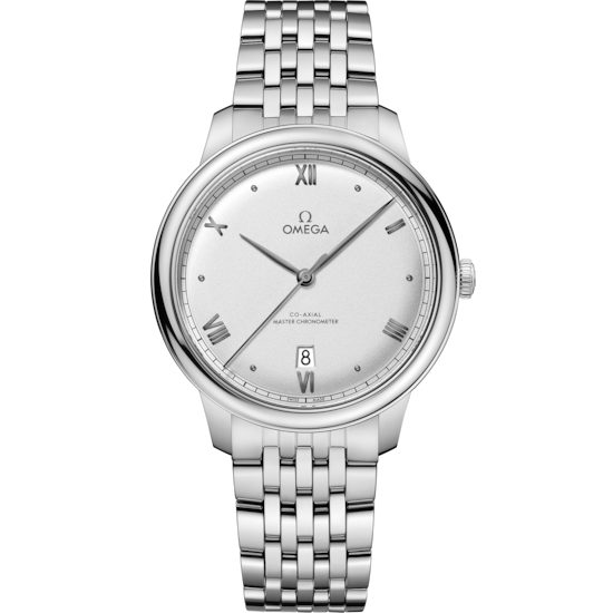 Omega De Ville Prestige 40 mm Silver Dial Stainless Steel Bracelet 434.10.40.20.02.001