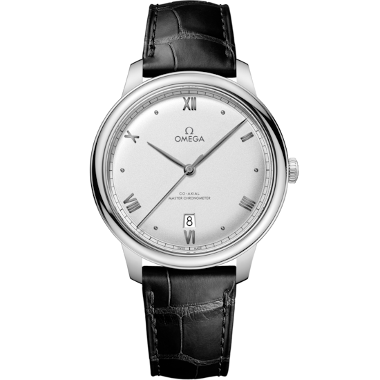 Omega De Ville Prestige 40 mm Silver Dial Stainless Steel Strap 434.13.40.20.02.001