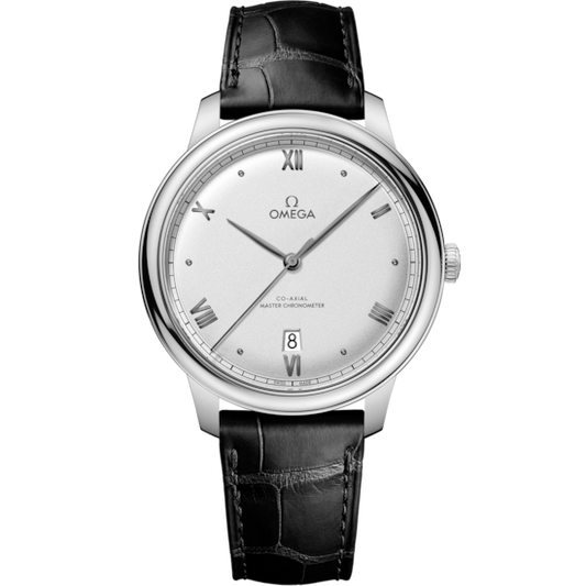 Omega De Ville Prestige 40 mm Silver Dial Stainless Steel Strap 434.13.40.20.02.001