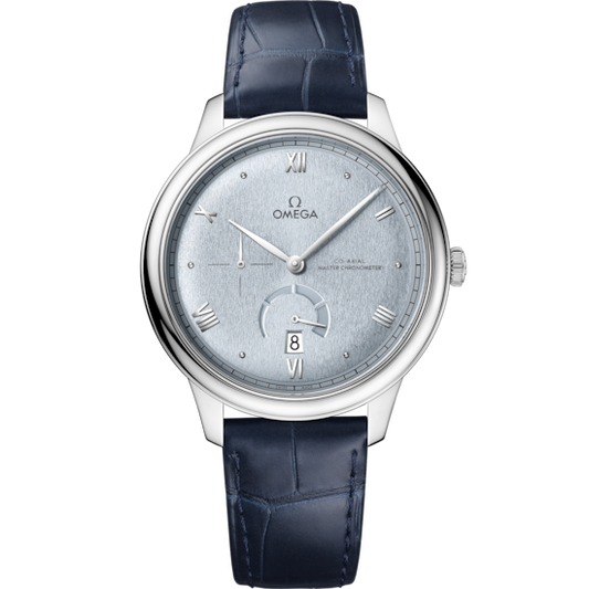 Omega De Ville Prestige 41 mm Blue Dial Stainless Steel Strap 434.13.41.21.03.001