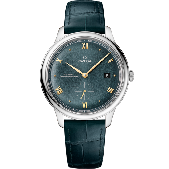 Omega De Ville Prestige 41 mm Green Dial Stainless Steel Strap 434.13.41.20.10.001