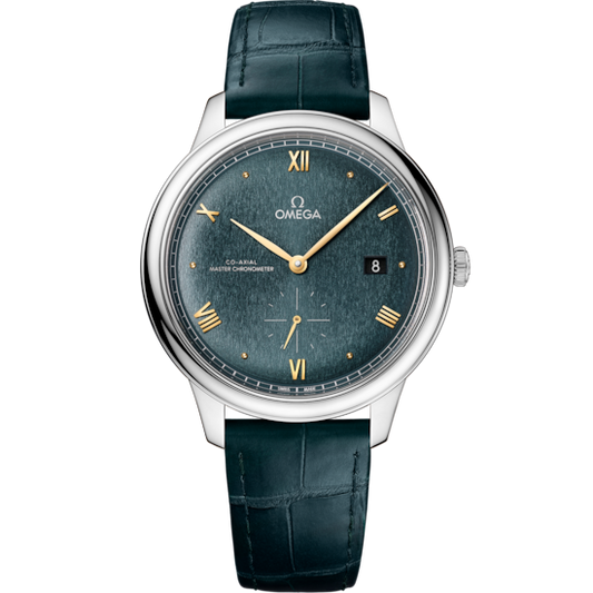 Omega De Ville Prestige 41 mm Green Dial Stainless Steel Strap 434.13.41.20.10.001
