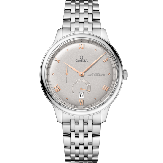 Omega De Ville Prestige 41 mm Grey Dial Stainless Steel Bracelet 434.10.41.21.06.001