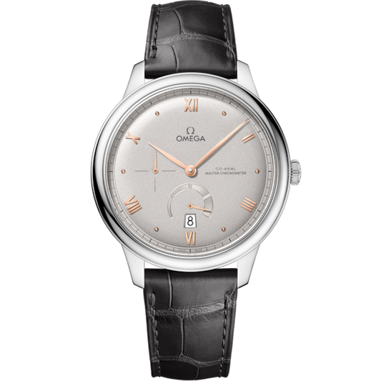 Omega De Ville Prestige 41 mm Grey Dial Stainless Steel Strap 434.13.41.21.06.001