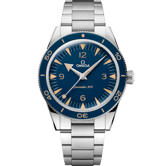 Omega Seamaster 300 41 mm Blue Dial Stainless Steel Bracelet 234.30.41.21.03.001