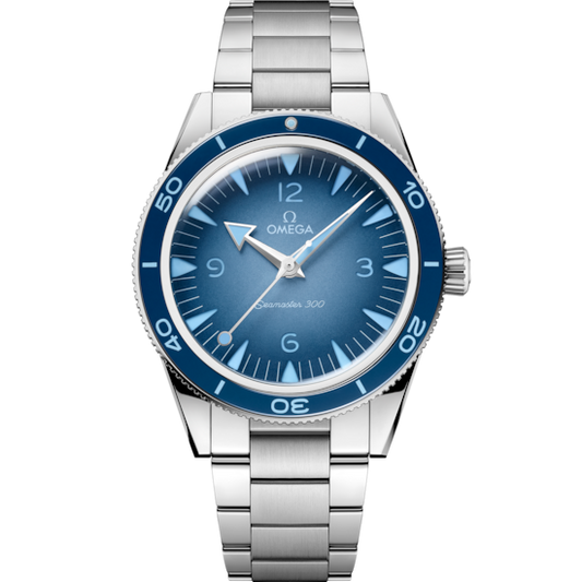 Omega Seamaster 300 41 mm Blue Dial Stainless Steel Bracelet 234.30.41.21.03.002