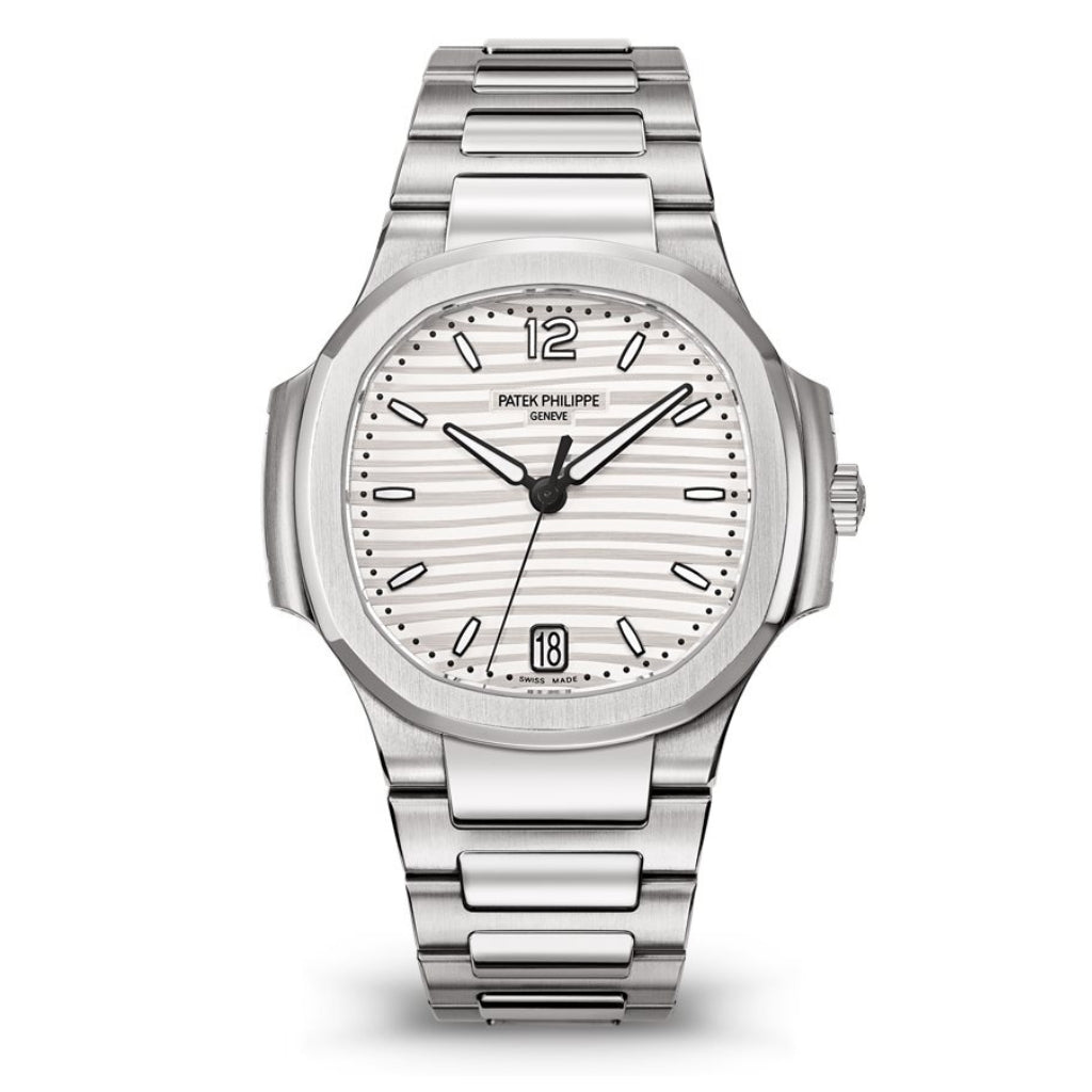 Patek Philippe Nautilus 35.2 mm Silver Dial Stainless Steel Bracelet 7118/1A-010