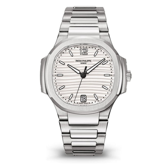 Patek Philippe Nautilus 35.2 mm Silver Dial Stainless Steel Bracelet 7118/1A-010