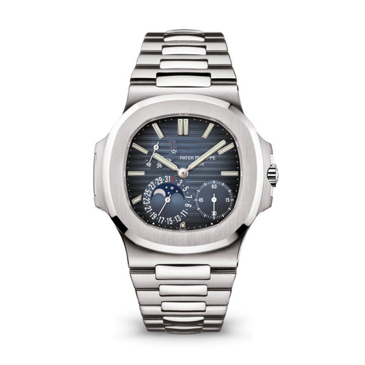 Patek Philippe Nautilus 40 mm Blue Dial Stainless Steel Bracelet 5712/1A-001