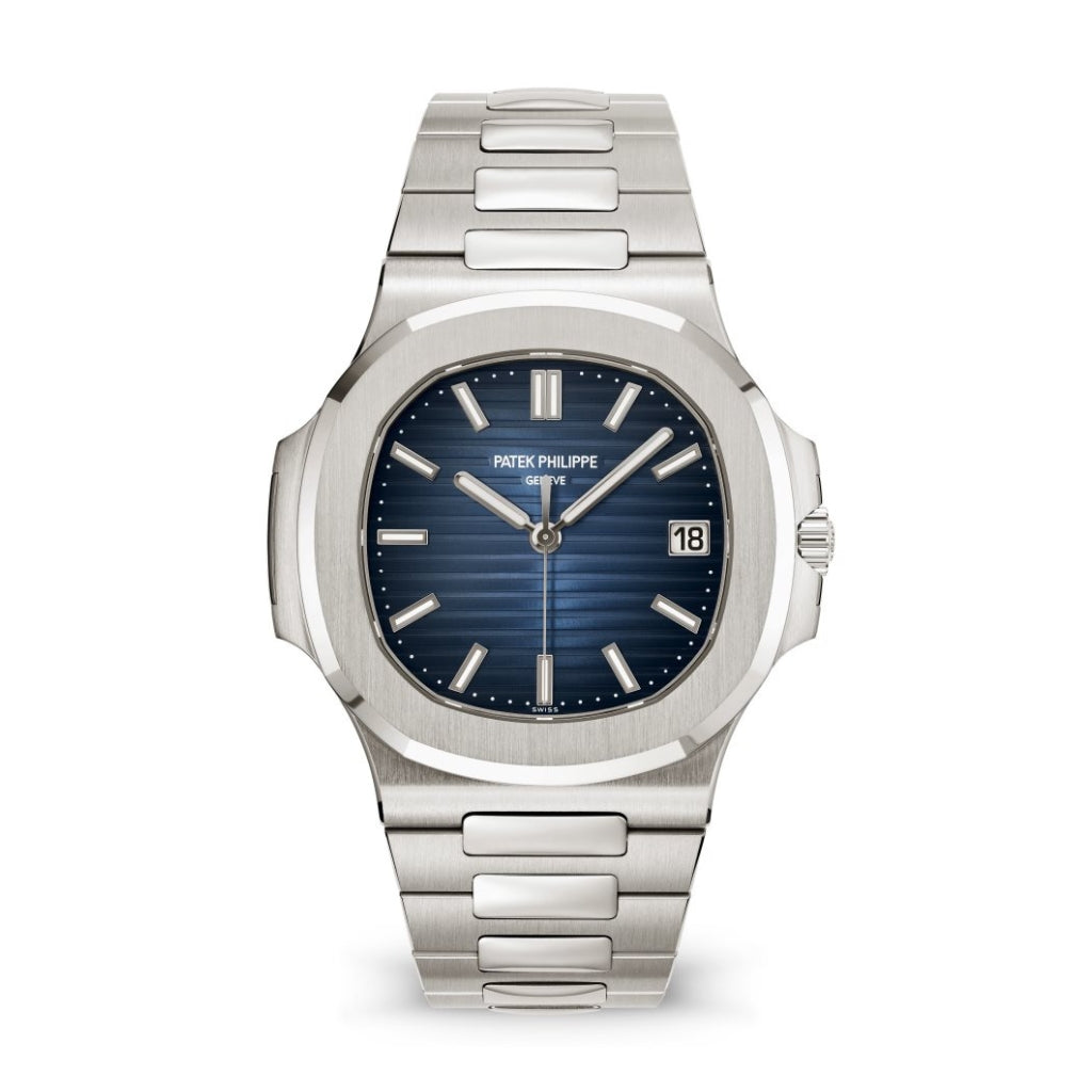 Patek Philippe Nautilus 41 mm Blue Dial 18K White Gold Bracelet 5811/1G-001