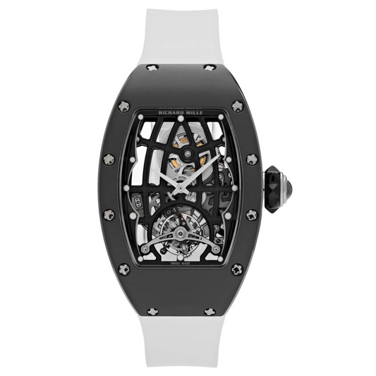Richard Mille RM74-01 Elegance and science 52 mm Transparent Dial Titanium Rubber Strap