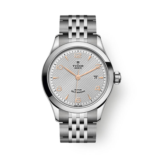 Tudor 1926 28 mm Silver Dial Stainless Steel Bracelet M91350-0001