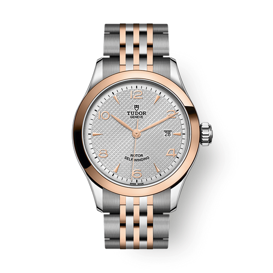 Tudor 1926 28 mm Silver Dial Stainless Steel Bracelet M91351-0001