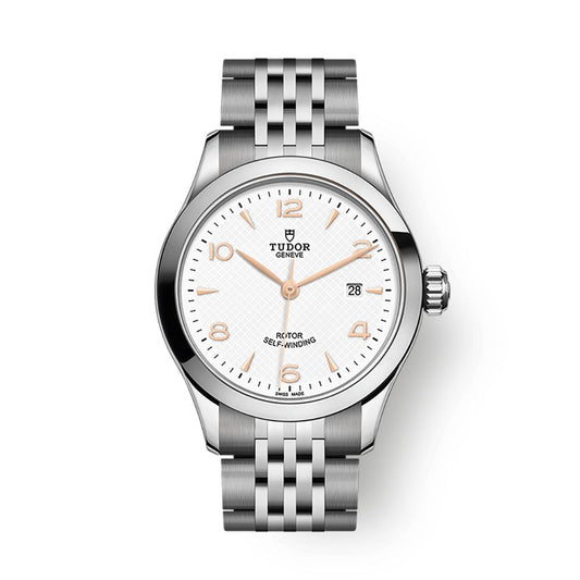 Tudor 1926 28 mm White Dial Stainless Steel Bracelet M91350-0011